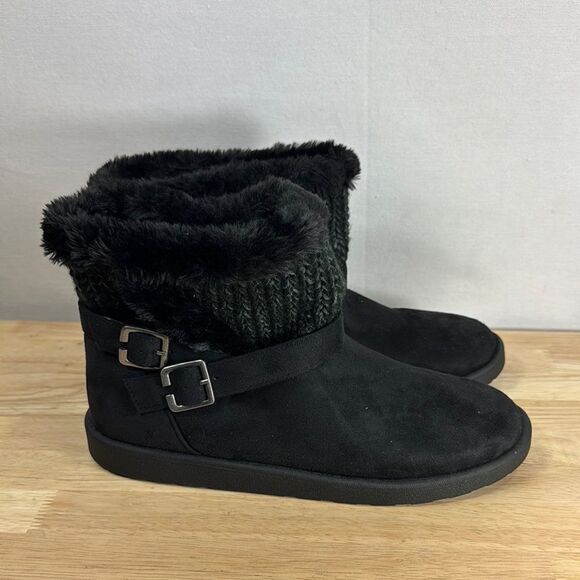 Life Stride Flurry Cold Weather Boots Black Size 9 M- NIB - Picture 1 of 8